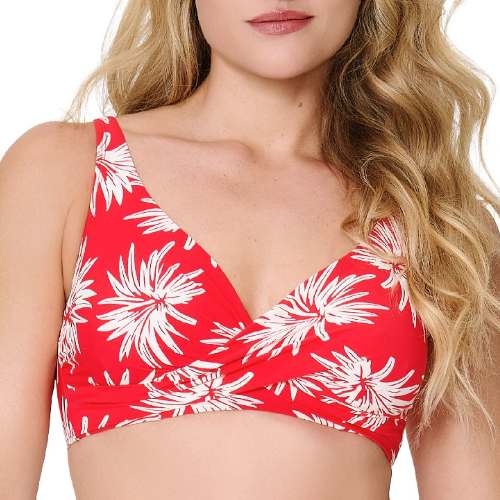 LingaDore Strand Fresh Flowers rot gemoldefer bikini bh