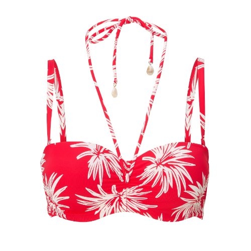 LingaDore Strand Fresh Flowers rot gemoldefer bikini bh