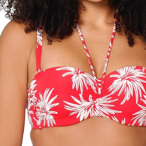 LingaDore Strand Fresh Flowers rot gemoldefer bikini bh