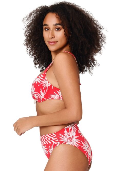 LingaDore Strand Fresh Flowers rot gemoldefer bikini bh