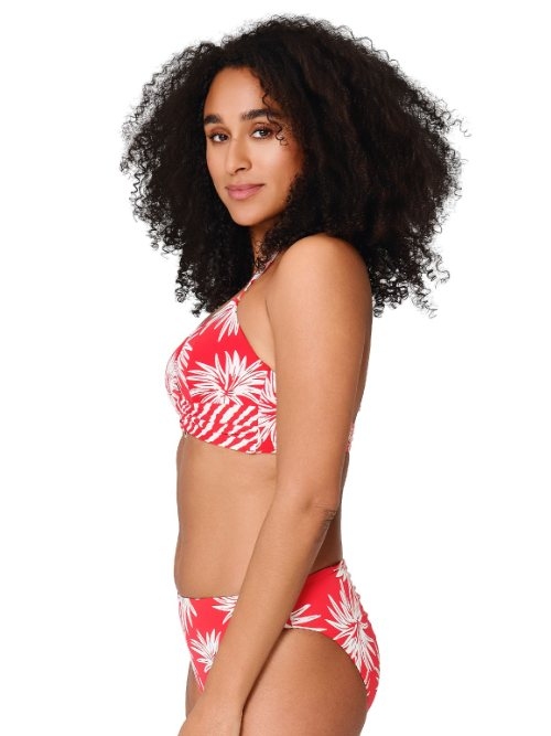 LingaDore Strand Fresh Flowers rot gemoldefer bikini bh
