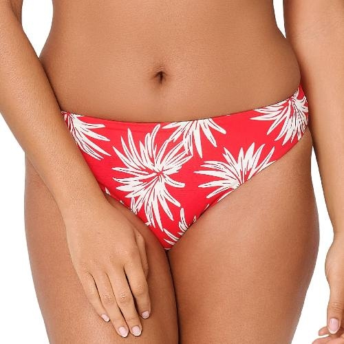 LingaDore Strand Fresh Flowers rot bikini slip