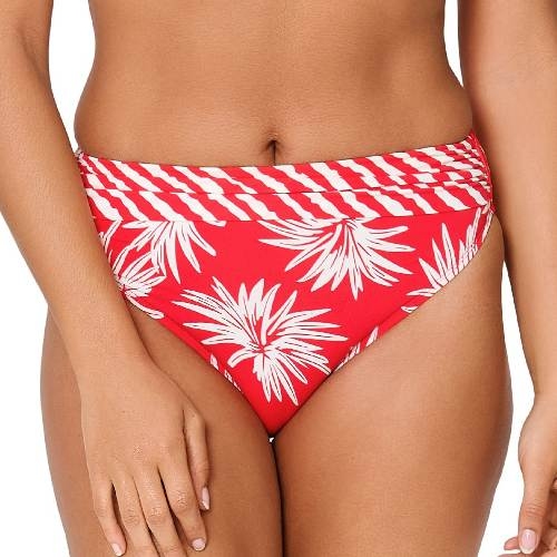LingaDore Strand Fresh Flowers rot bikini slip