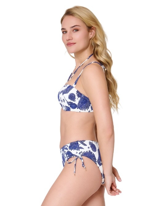 LingaDore Strand Under The Greek Sun blau/weiß gemoldefer bikini bh