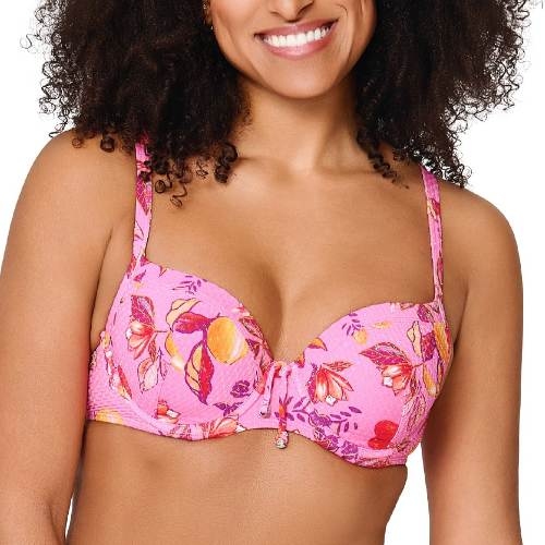 LingaDore Strand Pink Paradise pink gemoldefer bikini bh