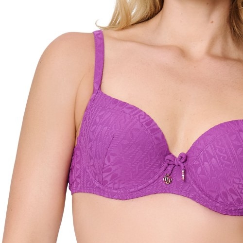 LingaDore Strand Purple Pulse violett gemoldefer bikini bh