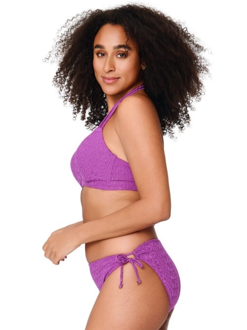 LingaDore Strand Purple Pulse violett gemoldefer bikini bh