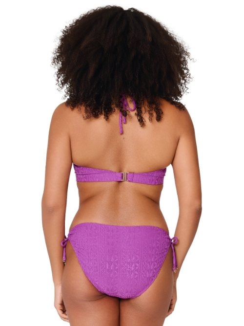 LingaDore Strand Purple Pulse violett gemoldefer bikini bh