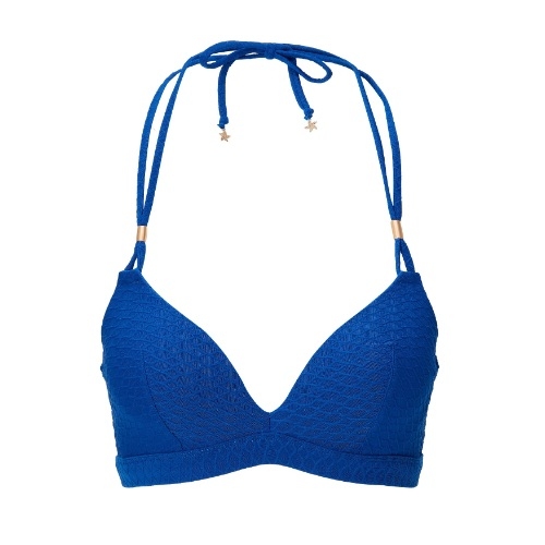 LingaDore Strand Blue Crush blau gemoldefer bikini bh