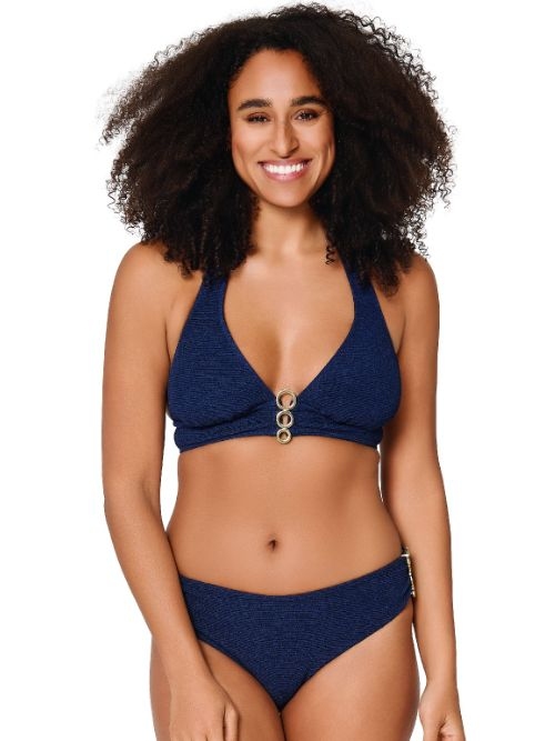 LingaDore Strand A Touch Of Gold navy-blau set
