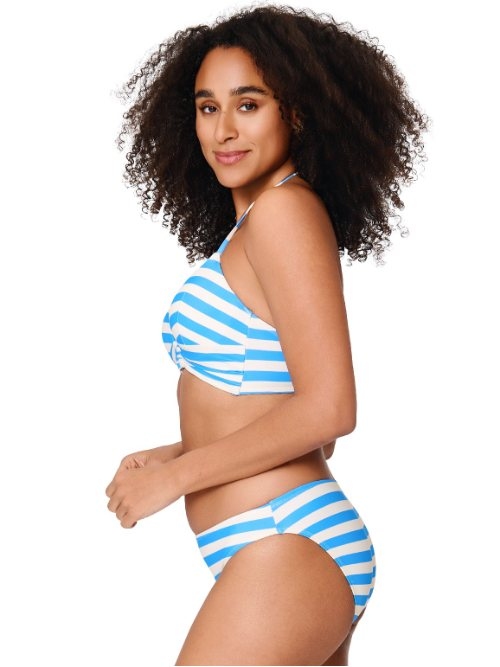 LingaDore Strand Summer Stripes weiß/blau set
