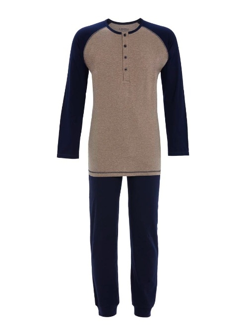 Ringella Herren braun pyjama