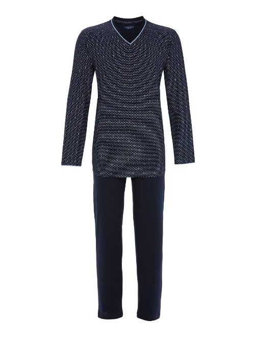 Ringella Herren navy-blau pyjama