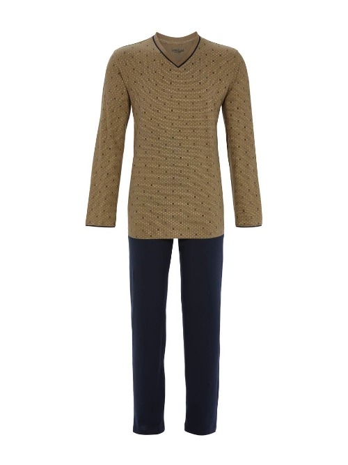Ringella Herren braun pyjama