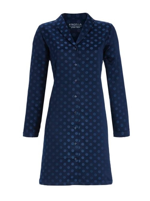 Ringella Fauen navy-blau nachtkleid