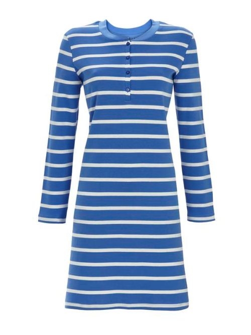 Ringella Fauen blau/weiß nachtkleid