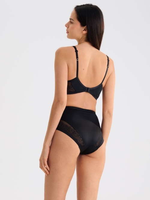 Lisca Ruby schwarz hoher slip