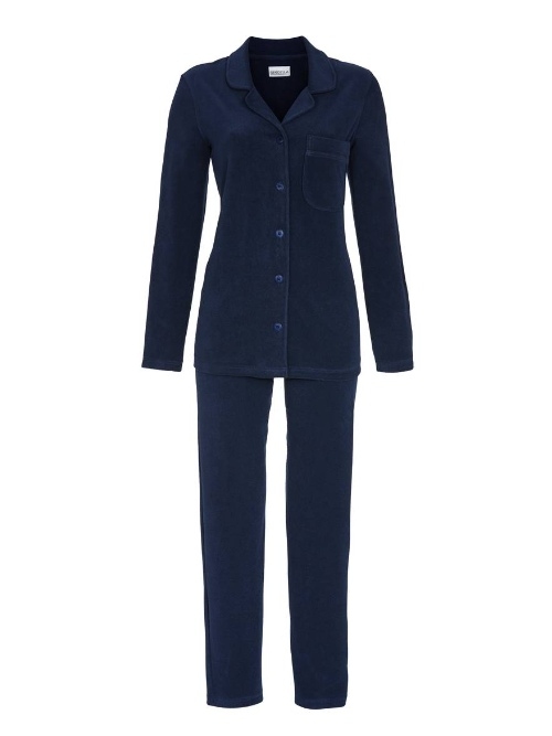 Ringella Damen navy-blau pyjama
