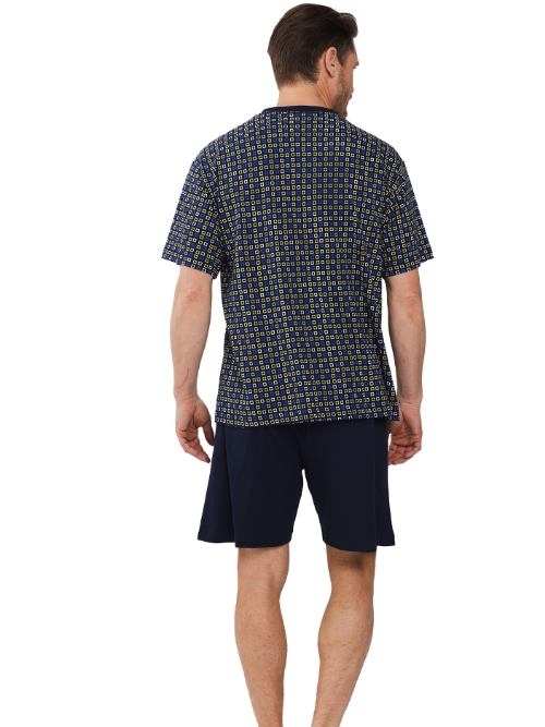 Robson Herren navy-blau shortama