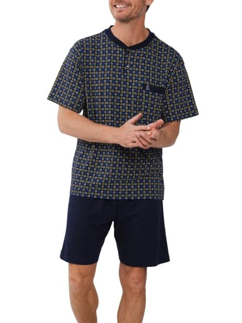 Robson Herren navy-blau shortama