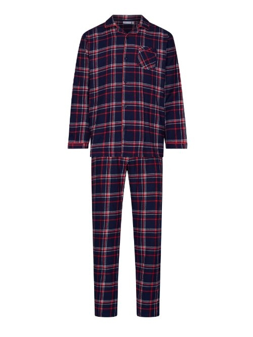 Pastunette Herren navy-blau pyjama