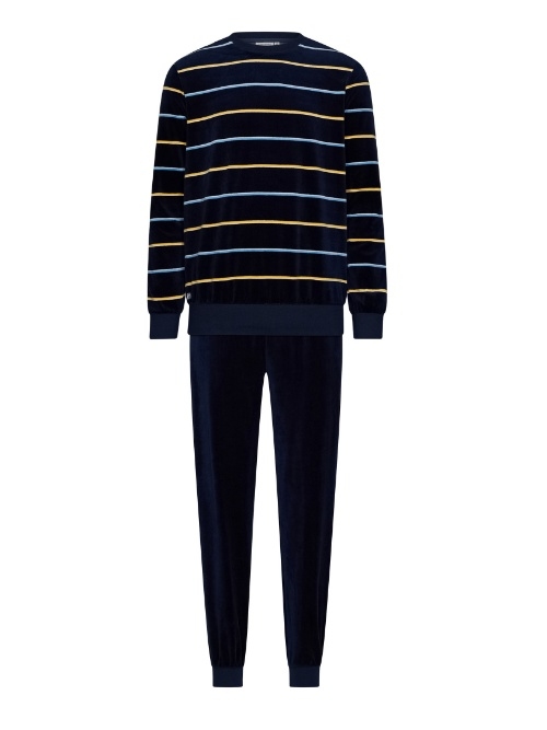 Pastunette Herren navy-blau pyjama