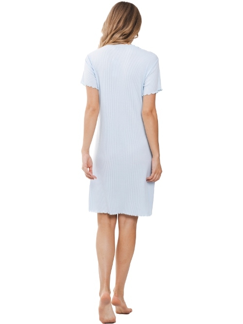 Rebelle Damen blau nachtkleid