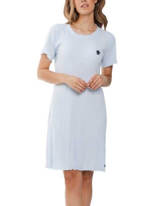 Rebelle Damen blau nachtkleid