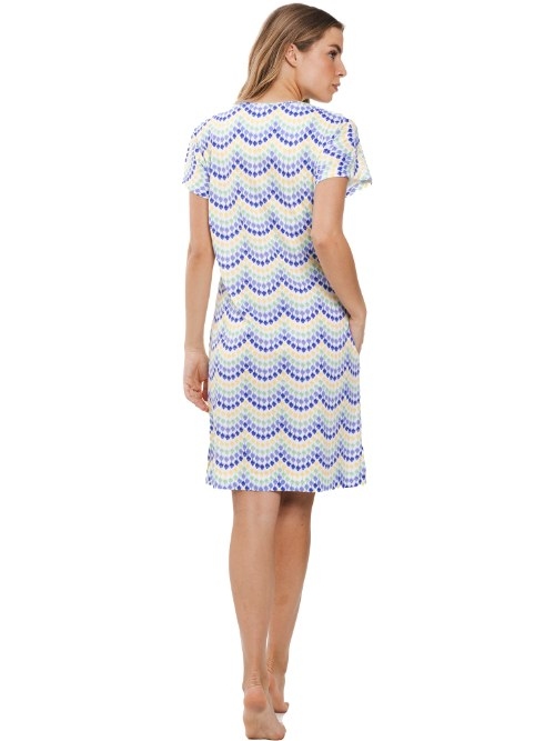 Rebelle Damen violett nachtkleid