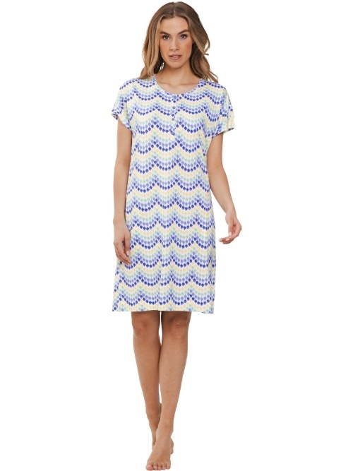 Rebelle Damen violett nachtkleid