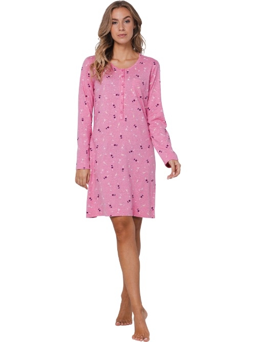 Rebelle Damen pink nachtkleid