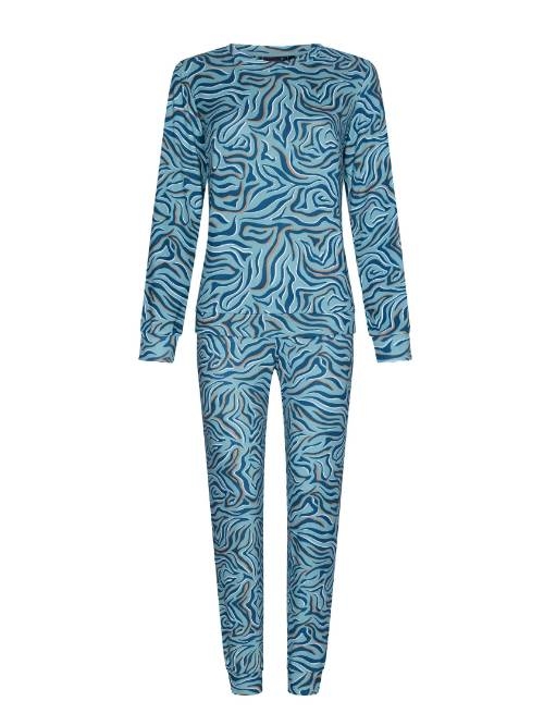 Rebelle Damen türkis pyjama