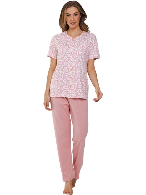 Pastunette Damen pink pyjama