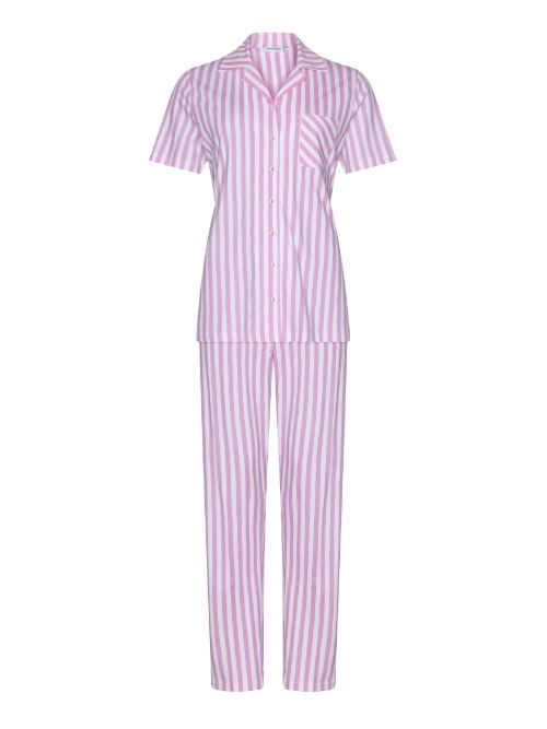 Pastunette Damen pink pyjama