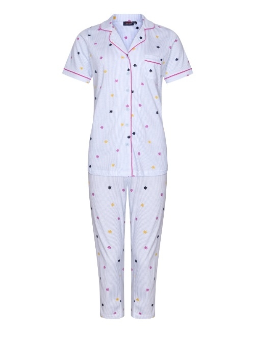 Rebelle Damen blau pyjama
