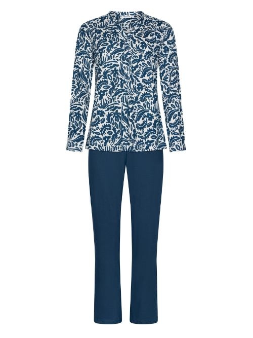 Pastunette Damen navy-blau pyjama