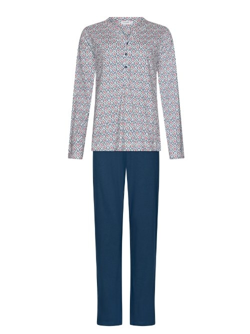 Pastunette Damen navy-blau pyjama