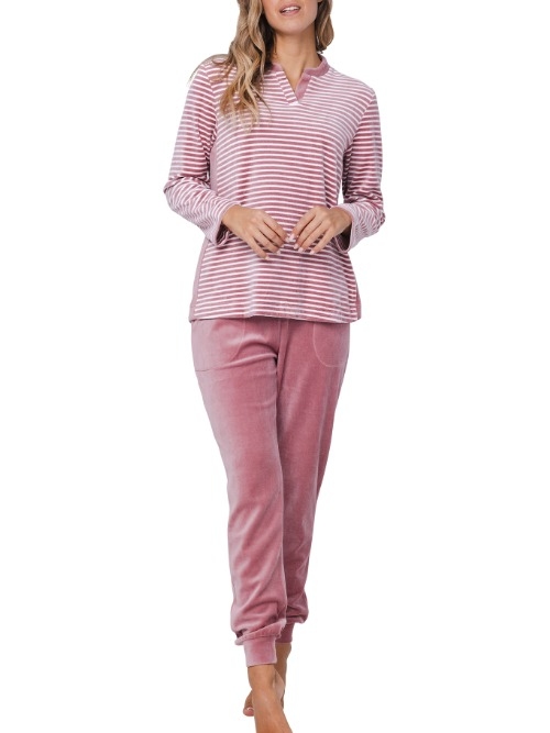 Pastunette Damen pink pyjama
