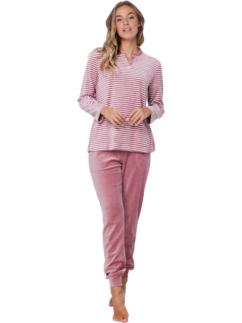 Pastunette Damen pink pyjama