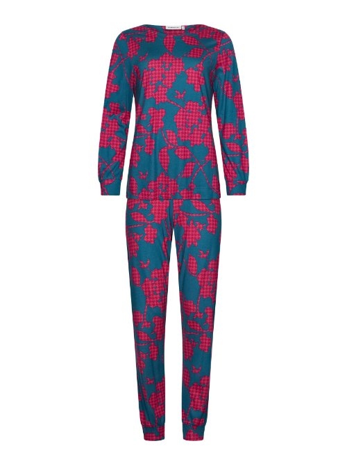 Pastunette Damen grün pyjama