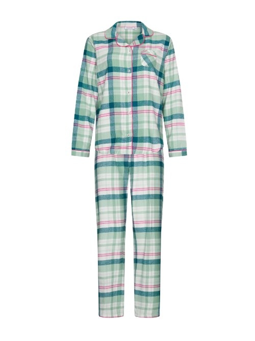 Pastunette Damen grün pyjama