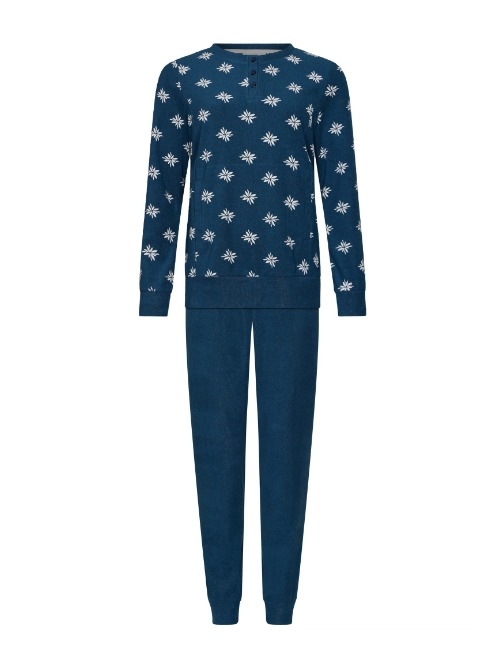 Pastunette Damen navy-blau pyjama