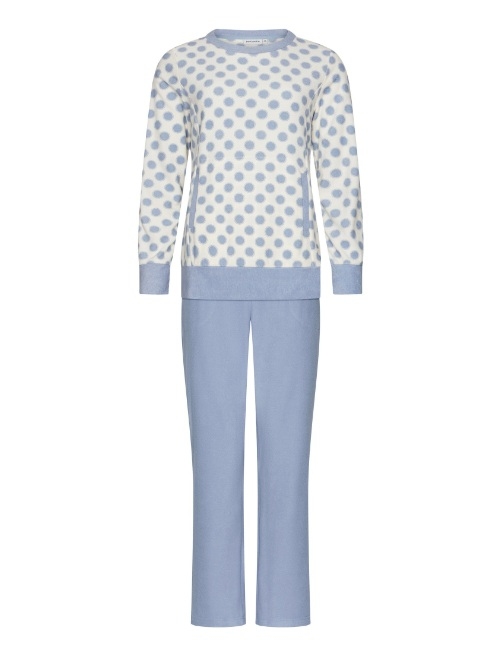 Pastunette Damen blau pyjama