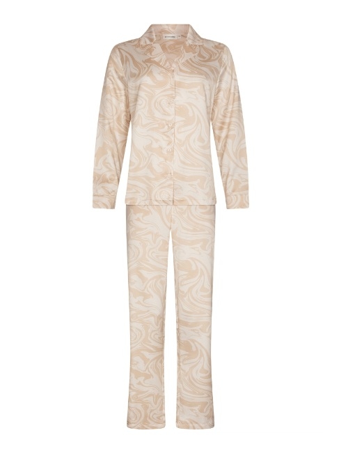 Pastunette Damen beige pyjama
