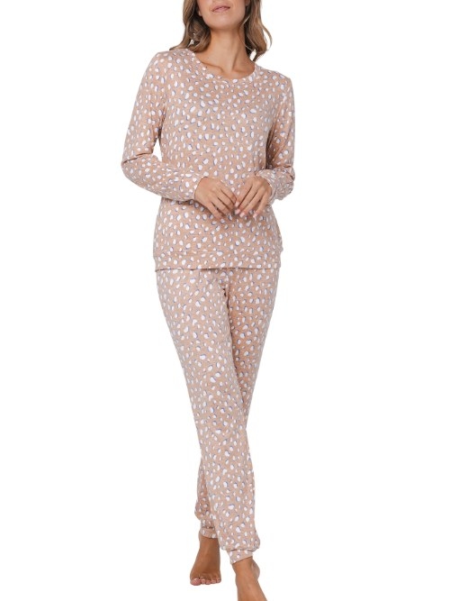 Rebelle Damen beige pyjama