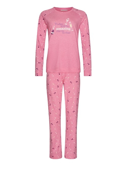 Rebelle Damen pink pyjama