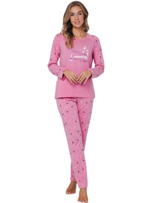 Rebelle Damen pink pyjama