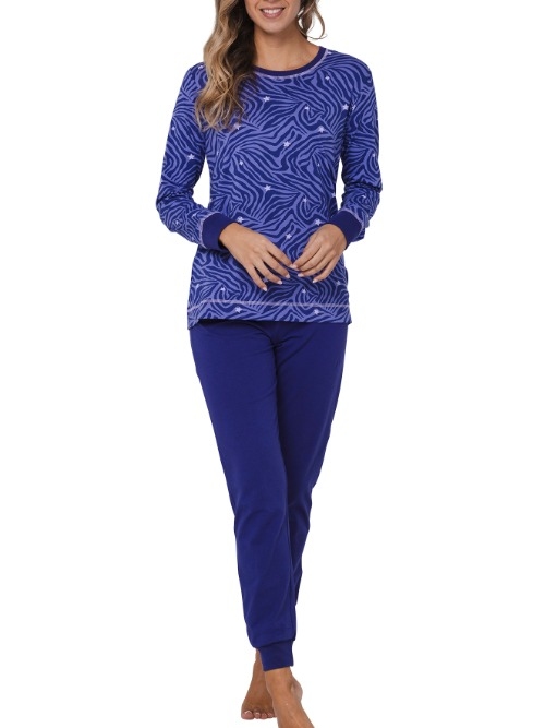 Rebelle Damen violett pyjama