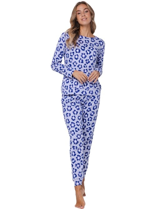 Rebelle Damen violett pyjama