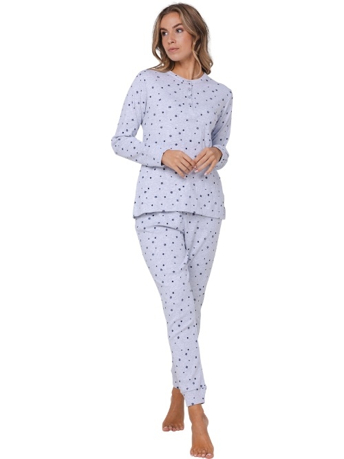Rebelle Damen grau pyjama